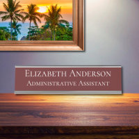 Custom Administrative Assistant Maroon