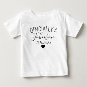 Custom Adoption Day Toddler Shirt, Personalised Na Baby T-Shirt