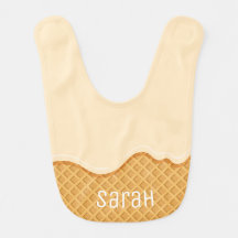 Custom adorable ice cream girly pink vanilla