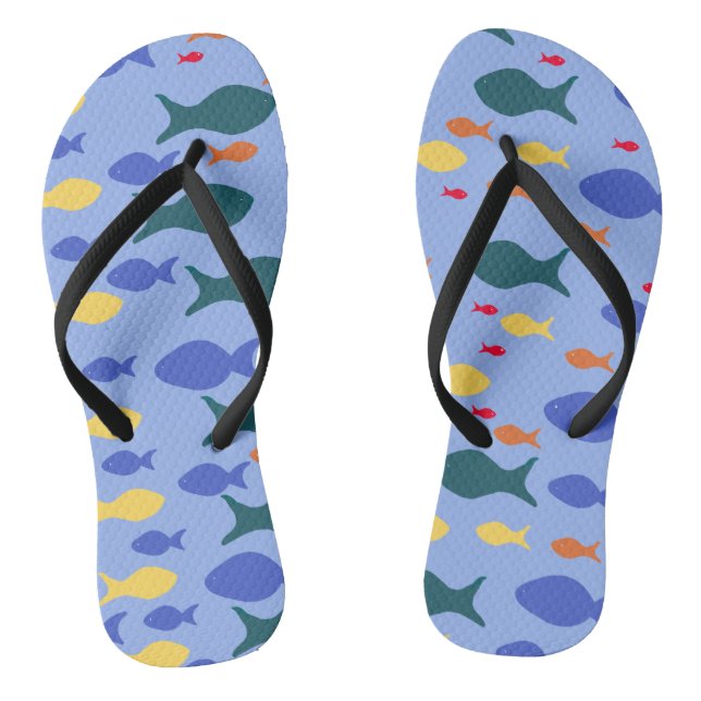 Custom Adult, Slim Straps Thongs (Footbed)