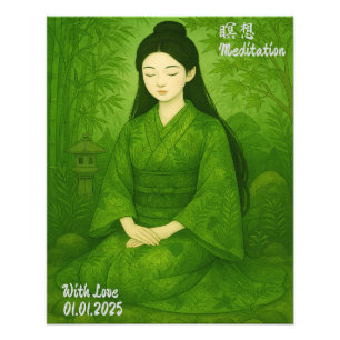Custom Aesthetic Zen Meditation Mindful Art Photo Print