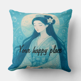 Custom Aesthetic Zen Meditation Mindful Minimalist Cushion