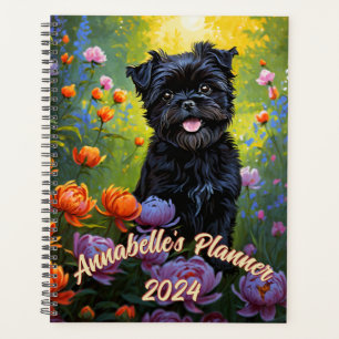 Custom Affenpinscher Planner , Nature-Inspired