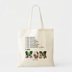 Custom Affirmation New Mum photo Gift Tote Bag