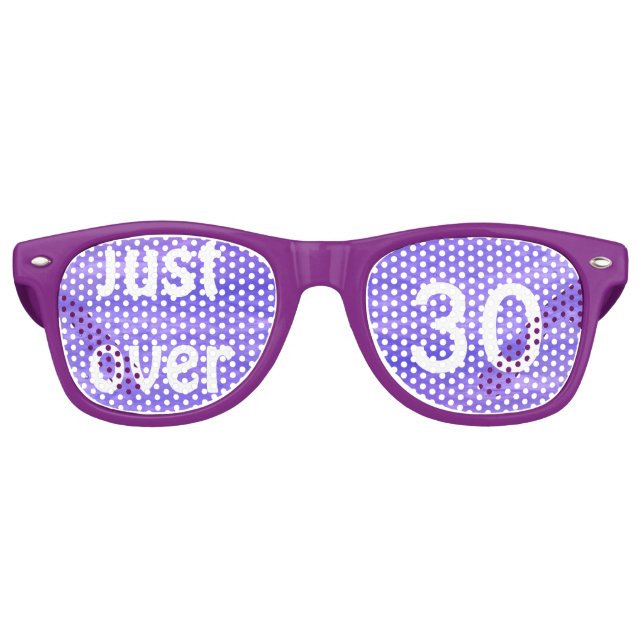 Custom Age Birthday Party Shades (Front)