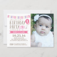 Custom Age Elephant Birthday Party | Birthday