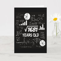Custom Age Funny Equation Math Genius Birthday