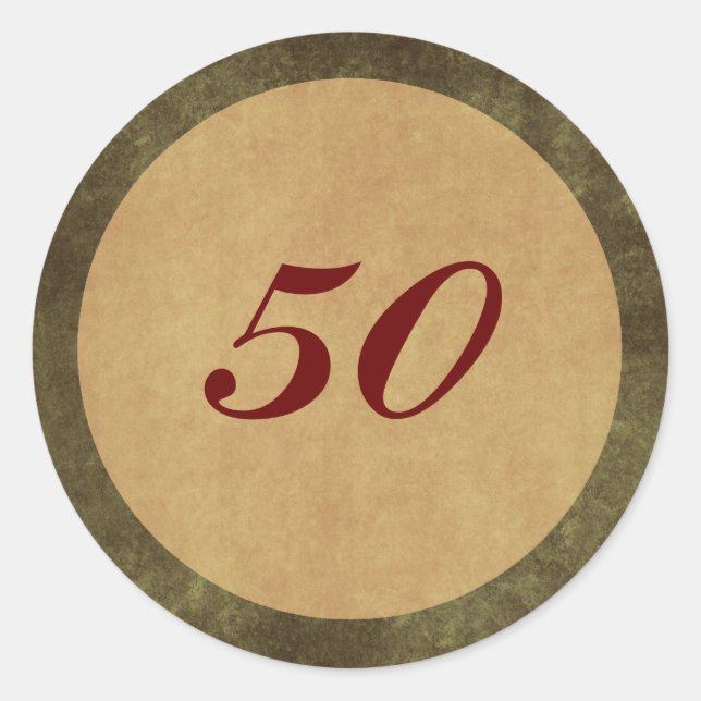 Custom Age Vintage Envelope Seal (Front)