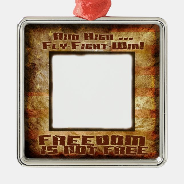 Custom Air Force Ornament (Front)