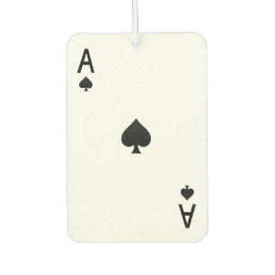 Custom Air Freshener - Ace of Spades