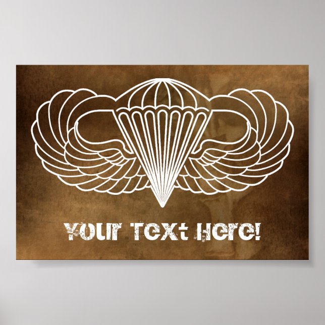 Custom Airborne Poster (Front)