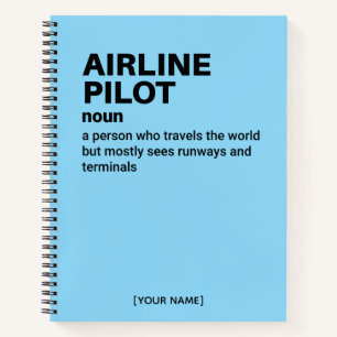 Custom Airline Pilot Definition Notebook