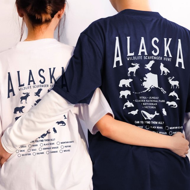 Custom Alaska Family Cruise Wildlife Spotting T-Shirt (Creator Uploaded)