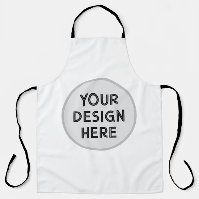 Custom All-Over Print Apron - Your Design (Front)