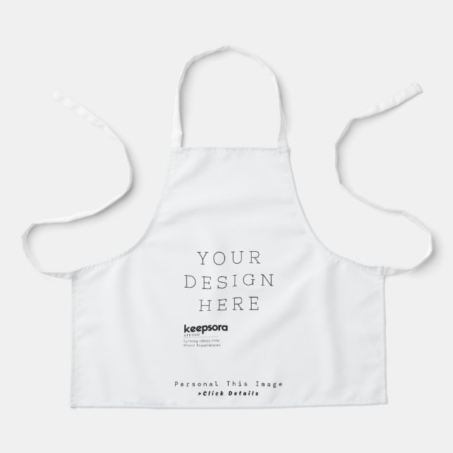 Custom All-Over Print Small Apron (Front)