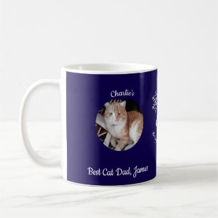 Custom All You Need , Best Cat Dad, Cat Photo Coffee Mug