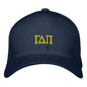 Custom Alpha Phi Hand-Embroidered Hat