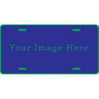 Custom Aluminium Standard 6" x 12" License Plate