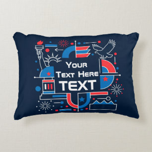 Custom America’s 250th anniversary Decorative Cushion