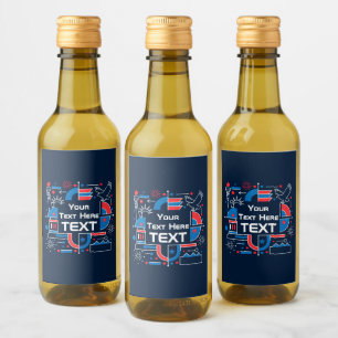 Custom America’s 250th anniversary Wine Label