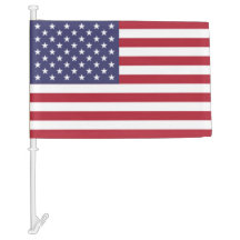 Custom American U.S. Flag Car Flag Car Accessories