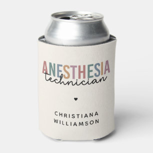 Custom Anaesthesia Technician Retro Anaesthetic Te Can Cooler