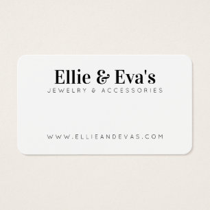 Custom and Clean Modern Design Business Card