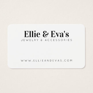 Custom and Clean Modern Design Business Card