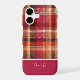Custom and Cozy Winter Gingham Plaid Pattern