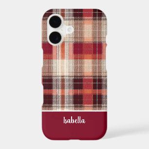 Custom and Cozy Winter Gingham Plaid Pattern
