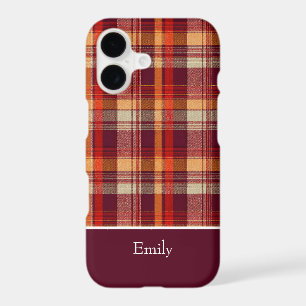 Custom and Cozy Winter Gingham Plaid Pattern