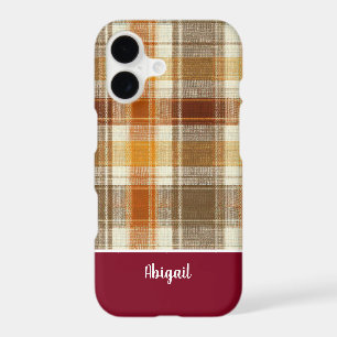 Custom and Cozy Winter Gingham Plaid Pattern