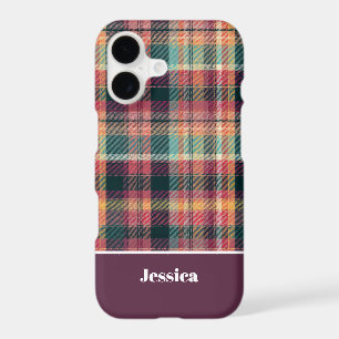 Custom and Cozy Winter Gingham Plaid Pattern