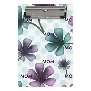 Custom and personalised gift mini clipboard