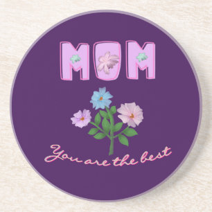 Custom and personalised mother's day gift  coaster
