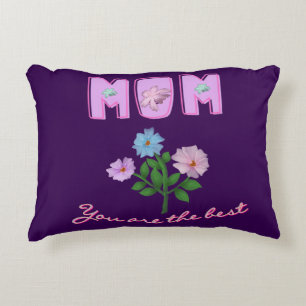 Custom and personalised mother's day gift decorative cushion