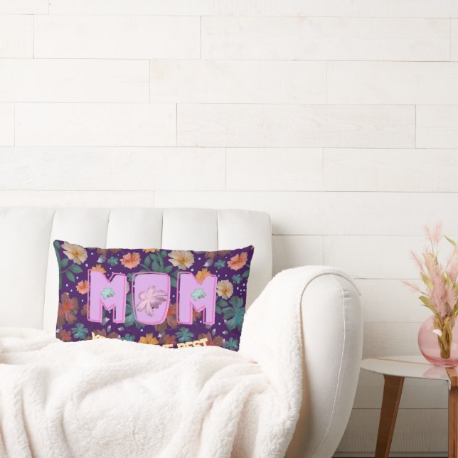 Custom and personalised mother's day gift  lumbar cushion (Couch)