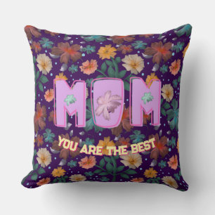 Custom and personalised mother's day gift  lumbar cushion