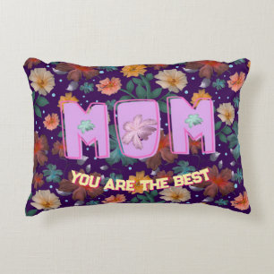 Custom and personalised mother's day gift  lumbar decorative cushion