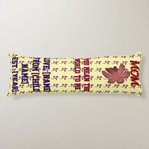 Custom and personalized gift  body cushion