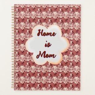 Custom and personalized mother's day floral gift  planner