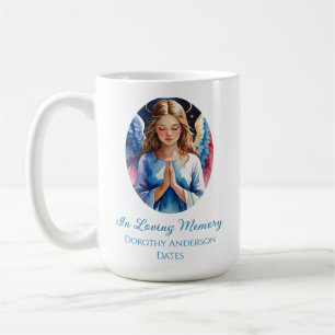 Custom Angel Memorial Candle Coffee Mug