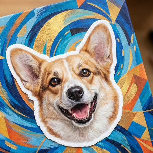 Custom Animal Head Stickers, Pet Funny Sticker