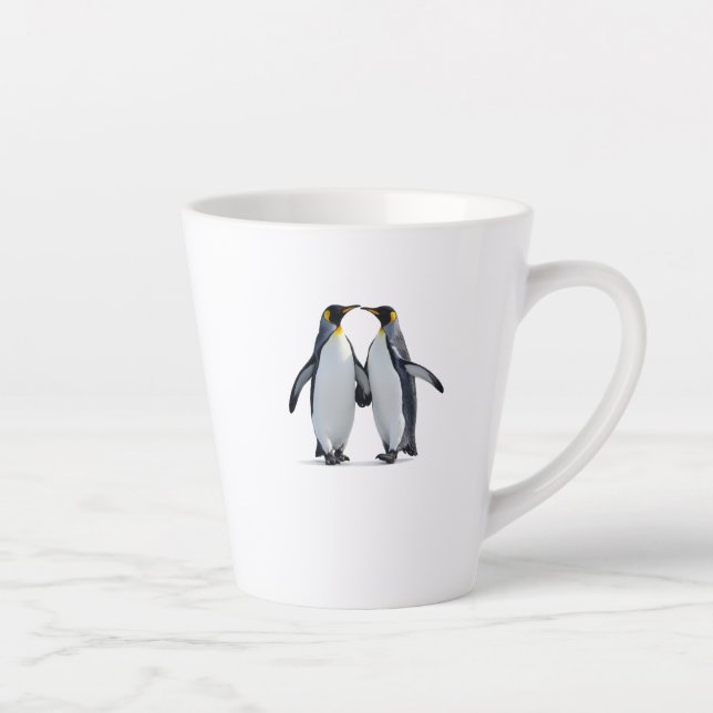 Custom Animal Two-Sided Image Latte Mug Template (Right)
