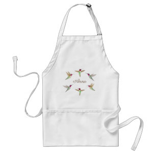 Custom Anna's Hummingbird Standard Apron