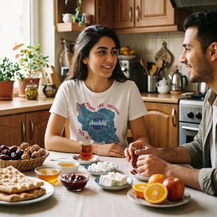 Custom Anniversary Gifts for Persian Girlfriend T-Shirt
