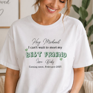 custom announcement pregnancy T-Shirt