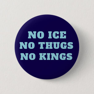 Custom Anti ICE Protest Yard Signs 6 Cm Round Badge