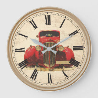 Custom antique car clock