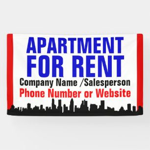 Custom Apartment for Rent Sign